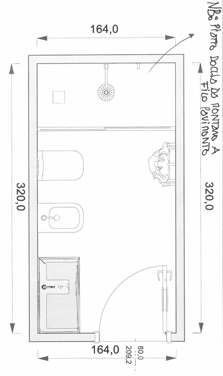 Planos Baños 40